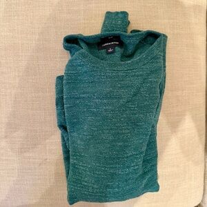 J. Crew Men’s Teal-Green Crewneck Sweater